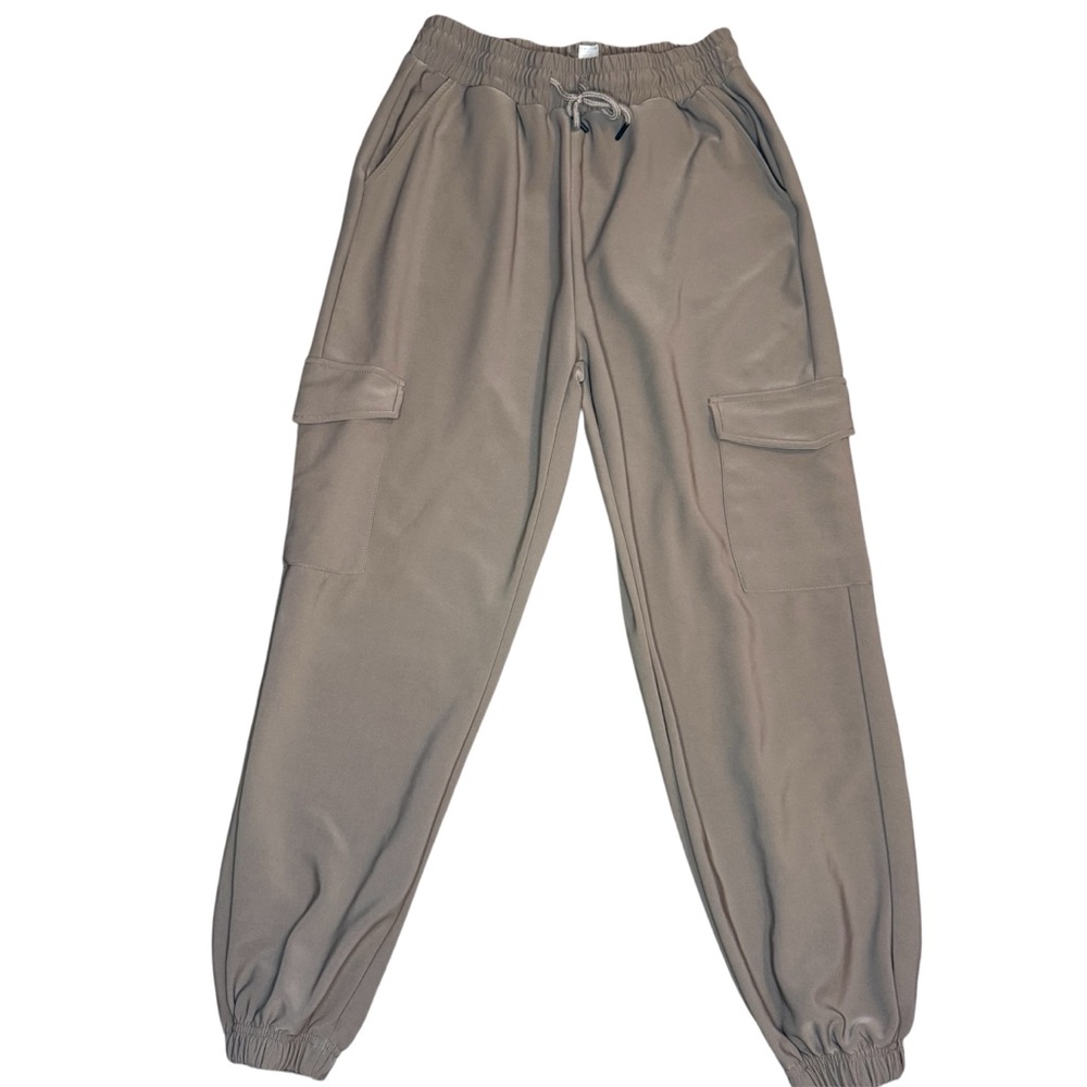 Light Brown Pull on Picket Joggers XL